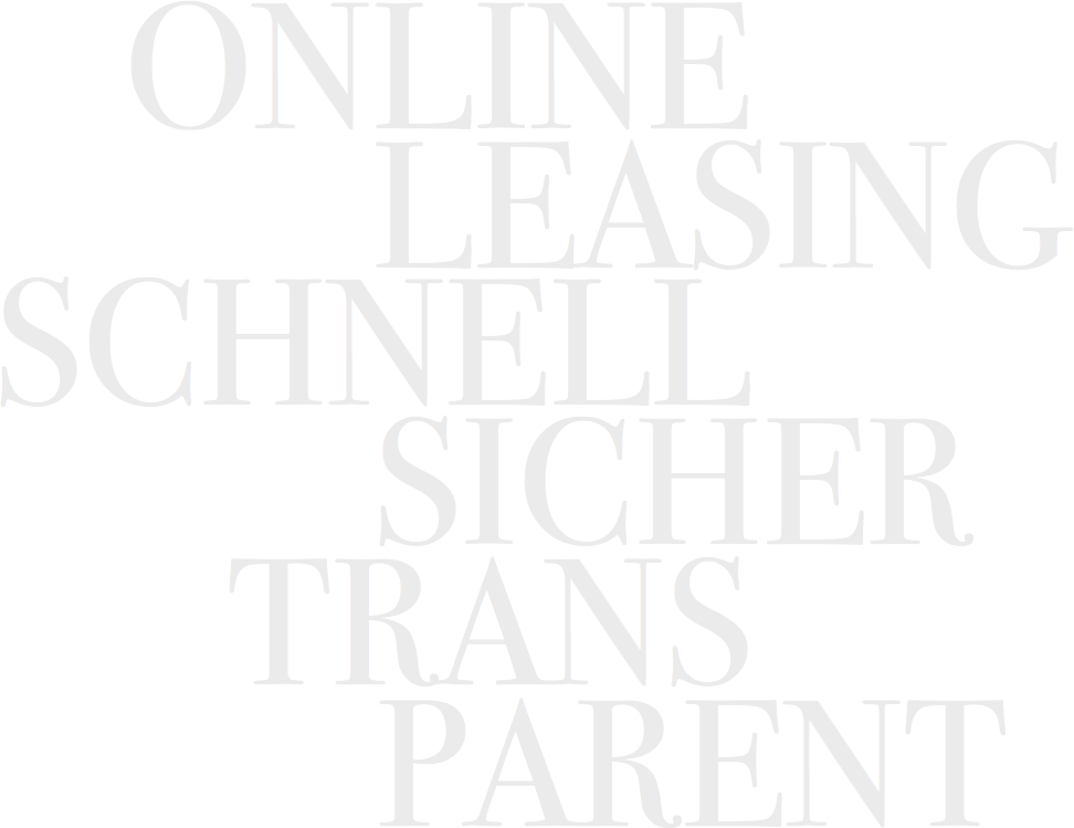 Online Leasing Schnell Sicher Transparent